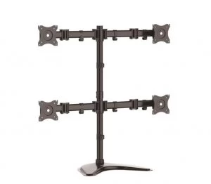 Image of Startech Heavy Duty Steel Quad Monitor Stand