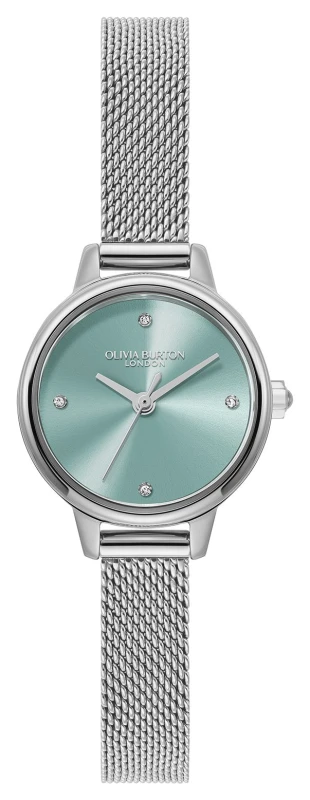 Image of Olivia Burton 24000245 Mini Classic (23mm) Blue Dial / Watch