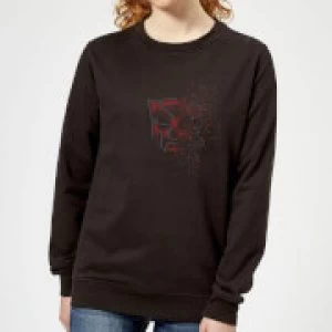 Image of Transformers Autobot Fade Womens Sweatshirt - Black - 5XL
