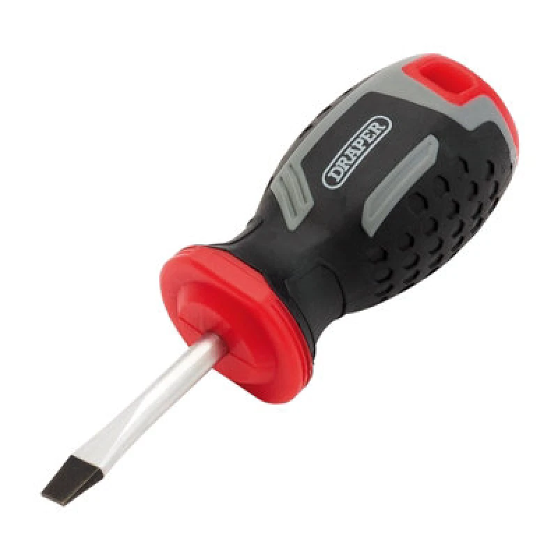 Image of Draper 13383 Slotted Soft Grip Screwdriver, SL5.5 x 38mm 13383