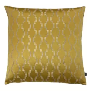 Image of Ashley Wilde Nash Embroidered Cushion Cover (50cm x 50cm) (Antique Gold)