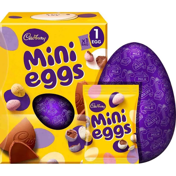 Image of Cadbury Gifts Direct Cadbury Mini Eggs Chocolate Egg (193.5g) 4241223