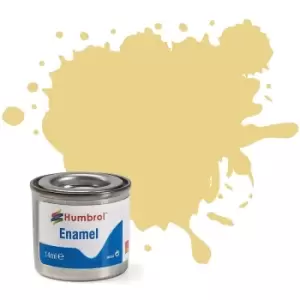 Image of Enamel Paint 14ml No 103 Cream - Matt - Humbrol