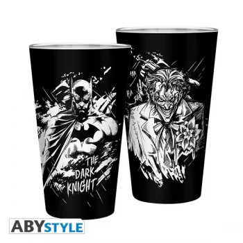 Image of Dc Comics - Batman & Joker - Large Glass
