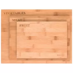 Image of Salter 3 Piece Bamboo Chopping Board Set