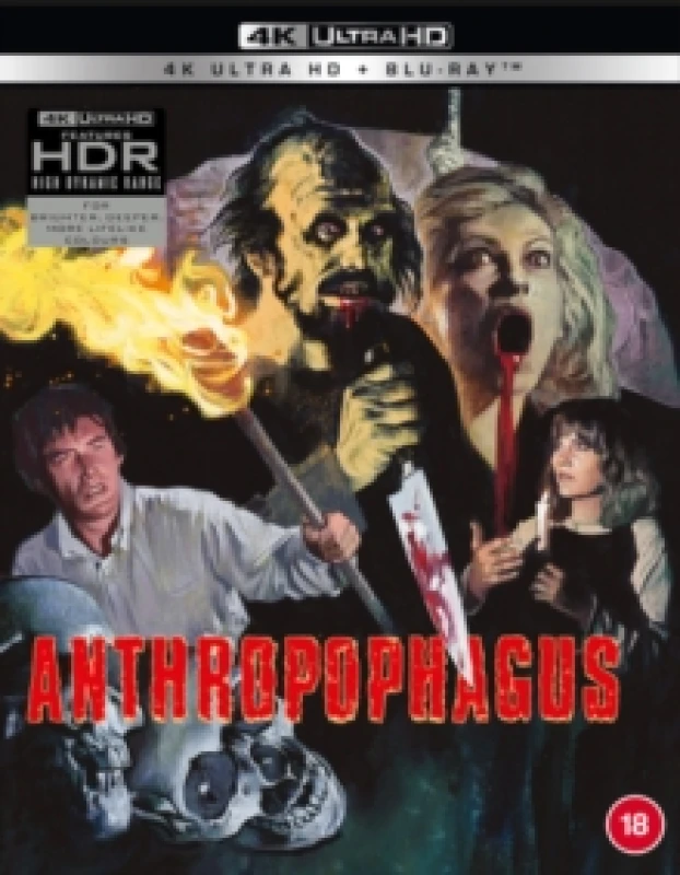 Image of Anthropophagous Bluray 5060710972696