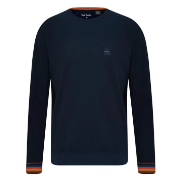 Image of Paul Smith Underwear PS Pinstripe Long Sleeve T-Shirt - Navy 47