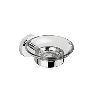 Image of Croydex Pendle Flexi-Fix Soap Dish - Chrome Effect