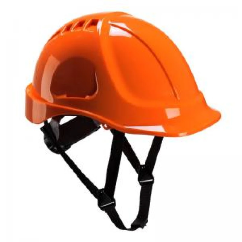 Image of Portwest Endurance Plus Hard Hat Safety Helmet PS54ORR Colour: Orange