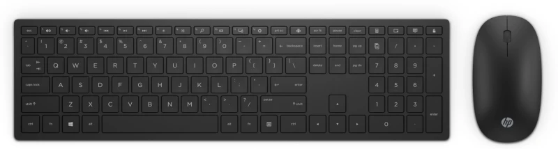 Image of HP Pavilion Wireless Keyboard and Mouse 800 (Black)