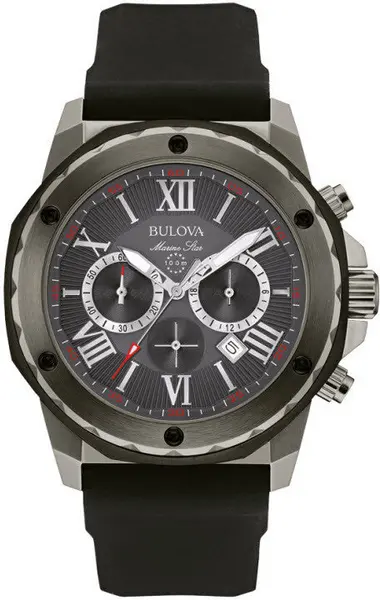 Image of Bulova Watch Marine Star - Grey BUL-229