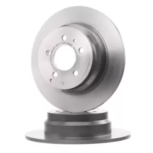 Image of PAIR PAINTED BREMBO BRAKE DISCS 08.5569.21