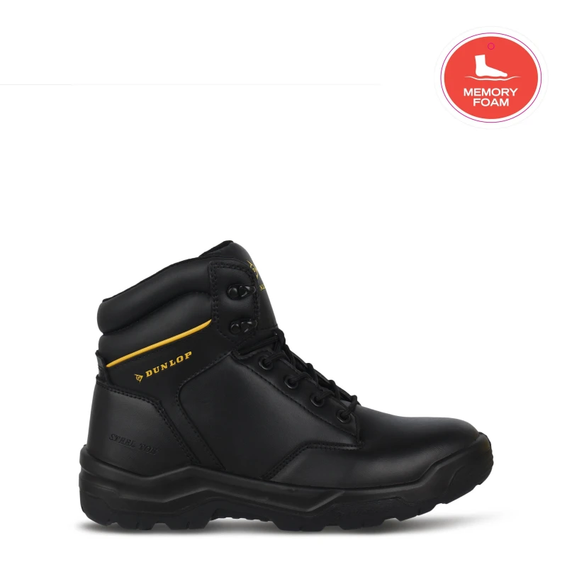 Image of Dunlop Dakota Steel Toe Cap Boots Black male 3 (36)
