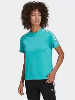 Image of adidas Originals Adicolor Classics Regular T-Shirt, Black, Size 8, Women