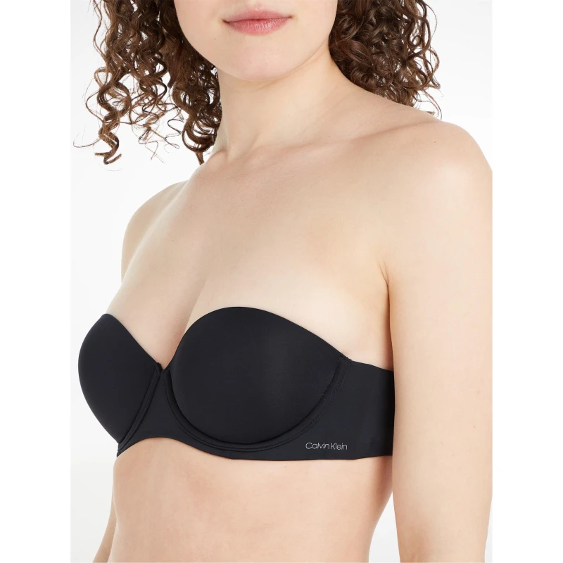 Image of Calvin Klein Push Up Strapless Bra - Black 36D