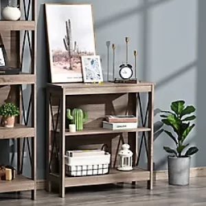 Image of HOMCOM Shelf 836-315 820 x 300 x Brown