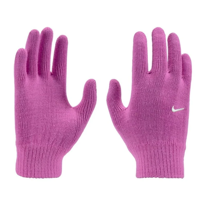 Image of Nike TG 2 Playful Knitted Swoosh Gloves Pink unisex