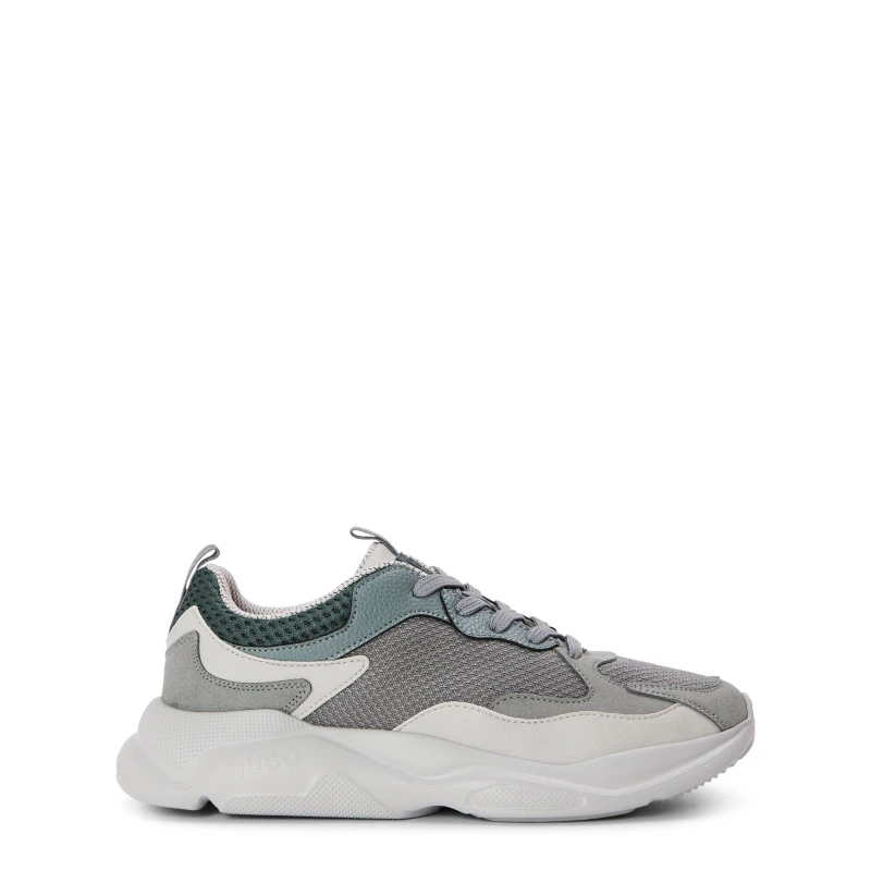 Image of Hugo Mens Leon Runners Low-Top Trainers Dark Grey male 6 (40)