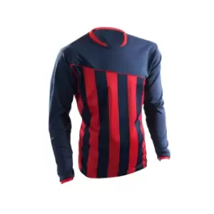 Image of Precision Unisex Adult Valencia Football Shirt (XL) (Navy/Red)