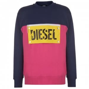 Image of Diesel Sweater - Navy 89D