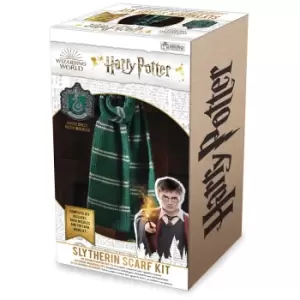 Image of Eaglemoss Slytherin House Scarf Knit Kit