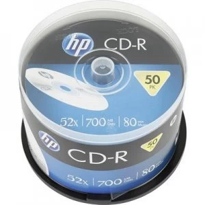 Image of HP CRE00017 Blank CD-R 700 MB 50 pc(s) Spindle