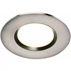 Image of Nordlux Lighting - Nordlux Clarkson 3 Pack LED Recessed Downlight Brushed Steel, 4000K