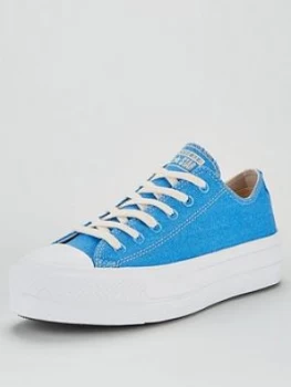 Image of Converse Chuck Taylor All Star Lift Renew Ox Trainer - Blue