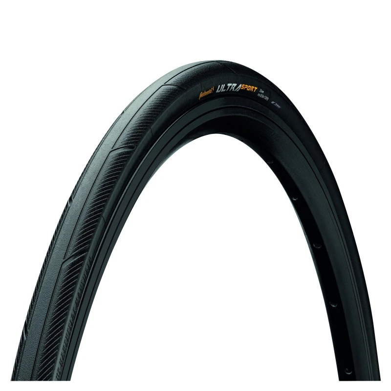 Image of Continental Ultra Sport III Tyre - Wire Bead PureGrip Compound Black unisex 700X32C
