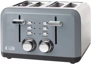 Image of Haden Perth 4 Slice Toaster 183453 in Slate Grey