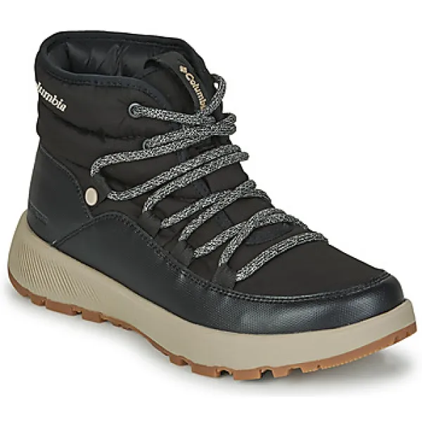 Image of Columbia SLOPESIDE VILLAGE OMNI HEAT MID womens Snow boots in Black
