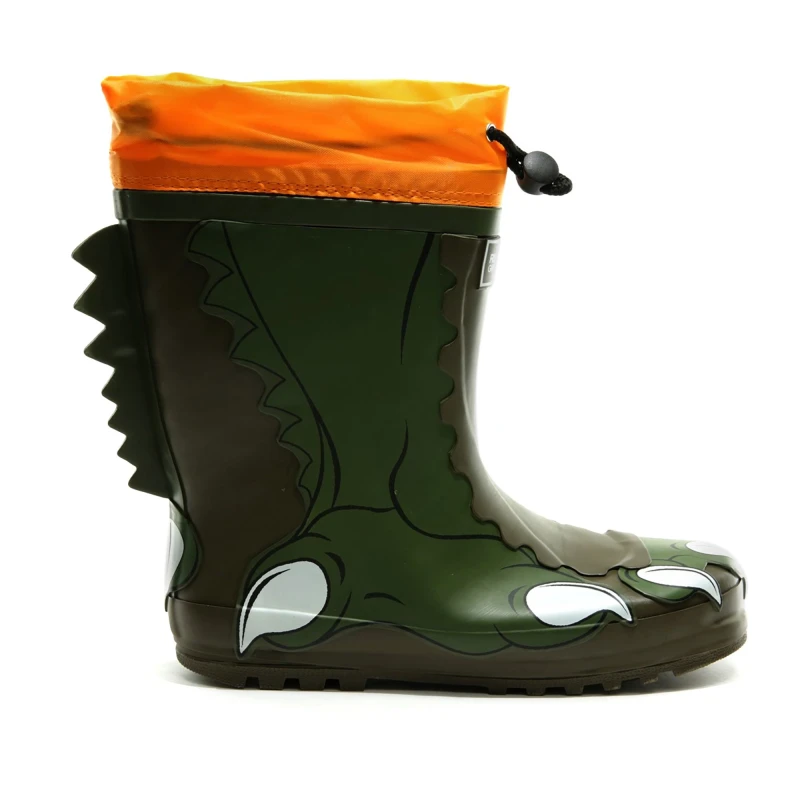 Image of Regatta 'Mudplay' Animal Character Wellies Khaki male