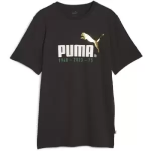 Image of Puma No. 1 Logo Celebration Tee - Black