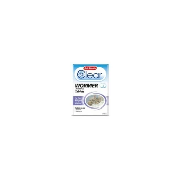 Image of Clear 2in1 Wormer Tablets - Cats & Kittens - 2tabs - 545874 - Bob Martin