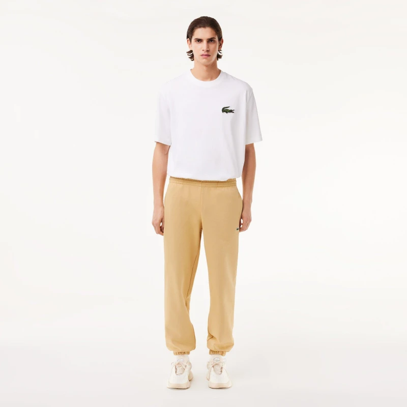 Image of Lacoste Jogging Bottoms - Beige Beige XS