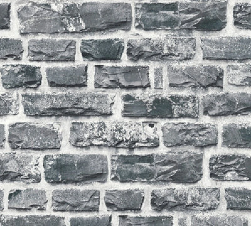 Image of As Creation Modern Brick Grey Simply Spray Pre-Pasted 53Cm X 1050Cm