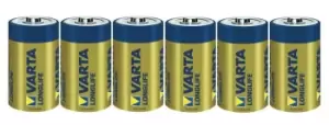 Image of Varta Longlife Extra D, 6x Single-use battery Alkaline