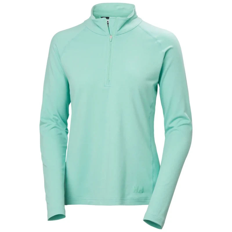 Image of Womens 1/2 zip training jacket Helly Hansen Tyri Bleu Female S
