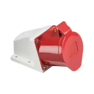 Image of Knightsbridge - 415V IP44 32A Angled Surface Mount Socket 3P+N+E