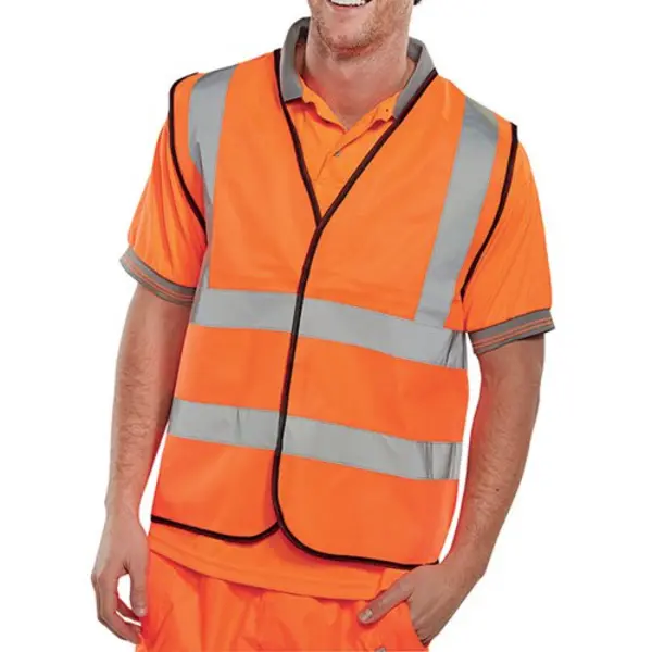 Image of Beeswift Beeswift High Visibility Waistcoat Full App G WCENGORL