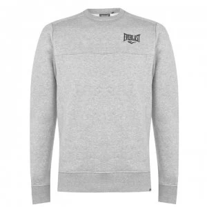 Image of Everlast Crew Neck Sweatshirt Mens - Grey Marl