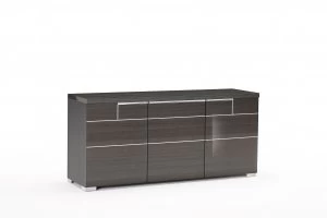 Image of Biba Lombard 3 Door Buffet Grey