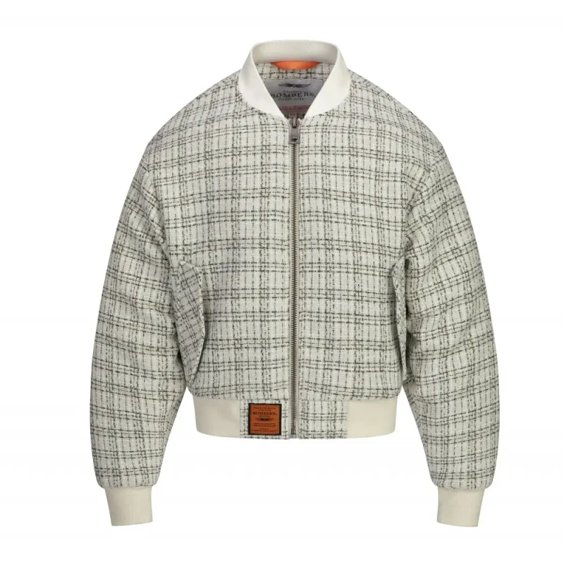 Image of Bombers Original Womens bomber Bombers Astro Blanc Female S