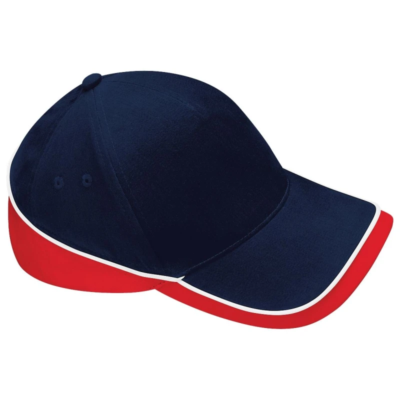 Image of Beechfield Beechfield Teamwear Competition Cap Baseball Headwear in Mid Navy Mid Navy One Size Unisex 5055747772814