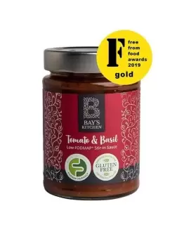 Image of Bays Kitchen Low FODMAP Vegan Tomato & Basil Stir-in Sauce 260g