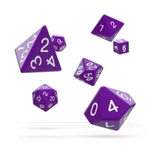 Image of Oakie Doakie Dice RPG Set (Solid Purple)