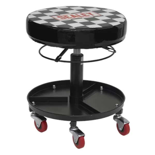 Image of Genuine SEALEY SCR15 Gas Sprung Mechanic's Seat