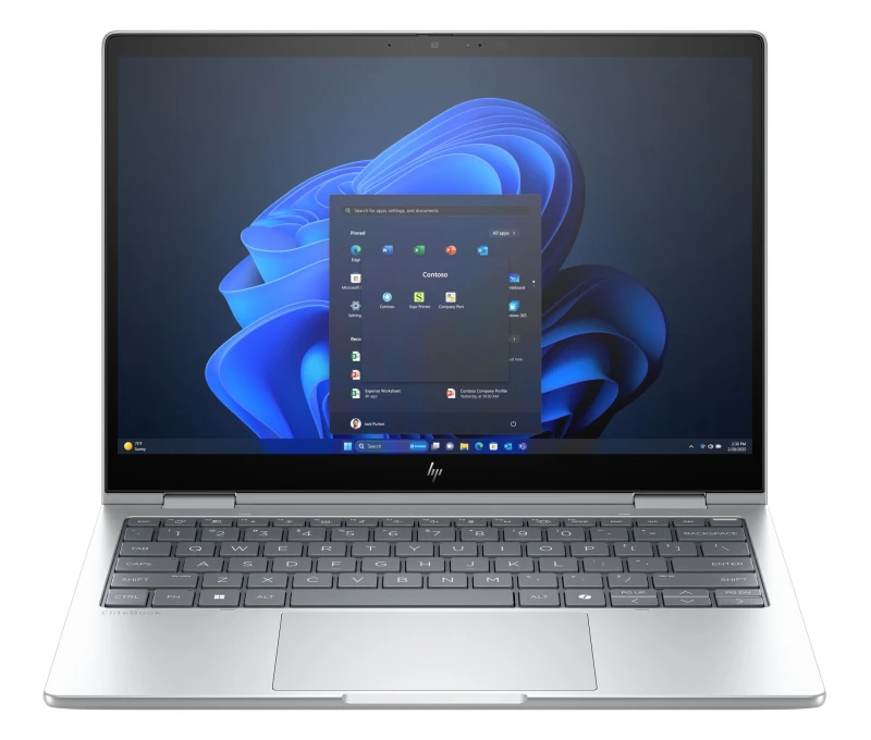 Image of HP EliteBook 8 Flip G1i AI Intel Core Ultra 7 255U Hybrid (2-in-1) 33.8cm (13.3") Touch Screen WUXGA 16GB LPDDR5x-SDRAM 512GB SSD WiFi 7 (802.11