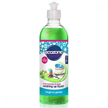 Image of Ecozone Washing Up Liquid - Cool Cucumber & Apple