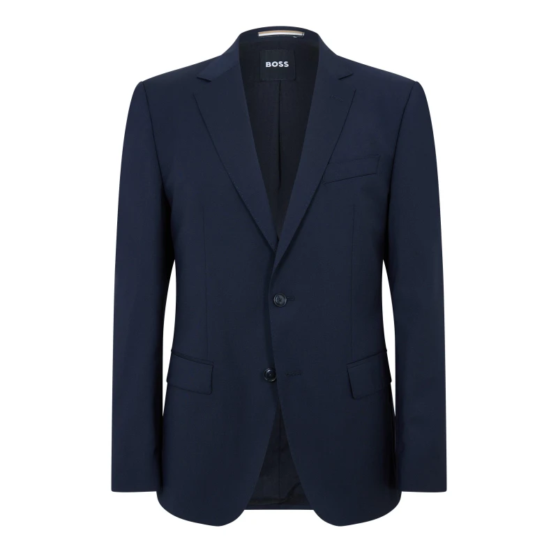 Image of Boss Mens Huge Formal Jacket Dark Blue male S